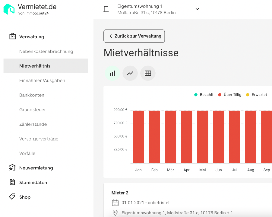 Mietaenderung"